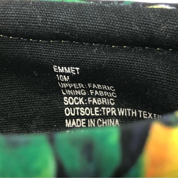 𝅺betsey Johnson Emmett lemon print sneaker loafers Size 10 - Picture 4 of 9